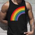 ハーフレインボー Roygbiv カラフルラッキーレインボー タンクトップ 彼への贈り物