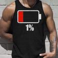 バッテリー残り1バッテリーデッドtシャツバッテリー低下 タンクトップ 彼への贈り物