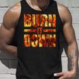 バーン・イット・ダウン・ファイヤー・フレイムズ タンクトップ 彼への贈り物