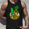 パイナップル サーファー サングラス ハワイ ハワイアン アロハ メンズ レディース タンクトップ 彼への贈り物