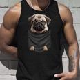 パグ 面白いtシャツ イヌ ポケット わんこ メンズ 犬好き グッズ かわいい おもしろ 面白い 服 ネタ タンクトップ 彼への贈り物