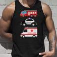 パトカー 消防車 救急車 ファーストレスポンダーデザイン タンクトップ 彼への贈り物