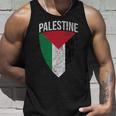 パレスチナ国旗 シールドフリー パレスチナガザ パレスチナ人 タンクトップ 彼への贈り物