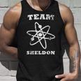 ビッグバン理論ロゴチームシェルドン・アトム タンクトップ 彼への贈り物