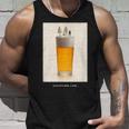 ビール冷え切ってます タンクトップ 彼への贈り物