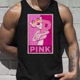 ピンクパンサー 「P」の文字を抱く タンクトップ 彼への贈り物