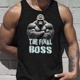 ファイナルボス シルバーバック ゴリラデザイン タンクトップ 彼への贈り物