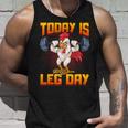 ファニーレッグデイチキンレッグスクワットジム タンクトップ 彼への贈り物