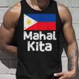 フィリピン国旗 Mahal Kita I Love You タガログ語 ピノイ フィリピン語 タンクトップ 彼への贈り物