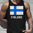 フィンランドの国旗 タンクトップ 彼への贈り物