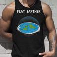 フラットアースマップ 陰謀 タンクトップ 彼への贈り物