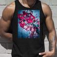 フラワー スカル フローラル シュガー ダーク アート グランジ エステティック ホラー タンクトップ 彼への贈り物