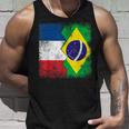 フランス ブラジルの旗 タンクトップ 彼への贈り物