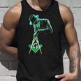 フリーメイソンをテーマにしたフリーメイソンがツールを運びます」S&C タンクトップ 彼への贈り物