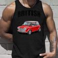 ブリティッシュクラシックカー レッド ミニスポーツカー タンクトップ 彼への贈り物