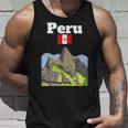 ペルー お土産 インカ マチュピチュ ペルー国旗 アンデス山脈 タンクトップ 彼への贈り物