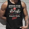 ホラー映画は怖がらない、小さな話をする、おもしろい不安 タンクトップ 彼への贈り物