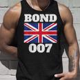 ボンドユニオンフラッグ 007 レトロシャツ タンクトップ 彼への贈り物