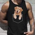 ポケットゴールデンレトリバー タンクトップ 彼への贈り物