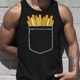 ポテト ポケット ポケットにポテト フライドポテト おもしろ ポテト好き タンクトップ 彼への贈り物