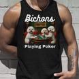 ポーカーをする犬 ビション・フリーゼ ビション・フリーゼの犬種 タンクトップ 彼への贈り物
