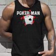 ポーカーマン、ポーカープレイヤー。 タンクトップ 彼への贈り物