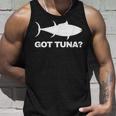マグロの魚好きのギフト マグロを手に入れた 面白い釣り タンクトップ 彼への贈り物