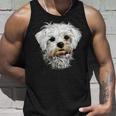 マルチーズ小型マルチーズ犬犬大好き甘いマルチーズ タンクトップ 彼への贈り物