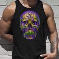 マルディグラ ドリップドリング スカル カーニバル 火曜日 パーティー テーマ 新品 タンクトップ 彼への贈り物