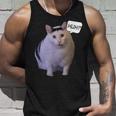 ミームハァキャット面白い タンクトップ 彼への贈り物