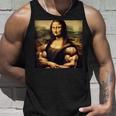モナリザ 筋肉付き おもしろギフト タンクトップ 彼への贈り物