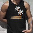 ヤシの木 夏 カラフル 胸 プリント ホリデー タンクトップ 彼への贈り物