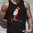 ヨガ サンタ クリスマス ワークアウト タンクトップ 彼への贈り物