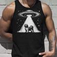 ラサ・アプソ・マム・ダッド・ドッグ-面白いエイリアンufo タンクトップ 彼への贈り物