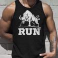 ランニング ブル レイジング ブルズ ラン 闘牛 カウボーイズ 恋人 動物 タンクトップ 彼への贈り物