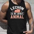レチョンは私の精神動物です面白いですlechon Pinoy タンクトップ 彼への贈り物