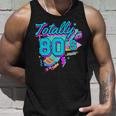 レトロ 1980年代 カラフル 80年代 面白い 80 レイブ テーマ パーティー タンクトップ 彼への贈り物