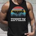 レトロ ツェッペリン 70年代 80年代 飛行船 ツェッペリン ツェップリン タンクトップ 彼への贈り物
