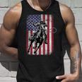 ロデオ 馬 アメリカ国旗 アメリカ カントリー カウボーイ ウェスタン タンクトップ 彼への贈り物