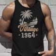 ヴィンテージ 1964 誕生日 61歳 ヤシの木 タンクトップ 彼への贈り物