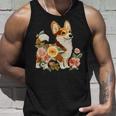 ヴィンテージ コーギー ママ 犬 オーナー コーギー 母の日 タンクトップ 彼への贈り物