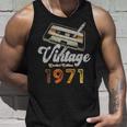 ヴィンテージ1971 カセット・ペンシル 54歳の誕生日 タンクトップ 彼への贈り物
