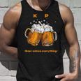 乾杯ビールは全てを解決する ビール 夏 乾杯 Kp ジョッキ 生ビール タンクトップ 彼への贈り物