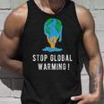 地球温暖化を止める アースデイ 地球 気候保護 地球温暖化 タンクトップ 彼への贈り物
