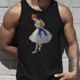 大人用 バレエダンサー 練習キット ドガ バレリーナ グラフィック タンクトップ 彼への贈り物