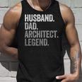 夫 お父さん 建築家 面白い 建築 ヴィンテージ タンクトップ 彼への贈り物
