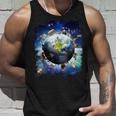 宇宙地球動物グループシーン タンクトップ 彼への贈り物