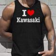 川崎市 I Heart Kawasaki I Love Kawasaki タンクトップ 彼への贈り物