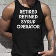 廃止された精製シロップオペレーター タンクトップ 彼への贈り物