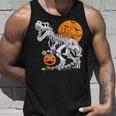 恐竜 T-Rex スケルトン 古代 科医 恐竜 怖い ハロウィン タンクトップ 彼への贈り物